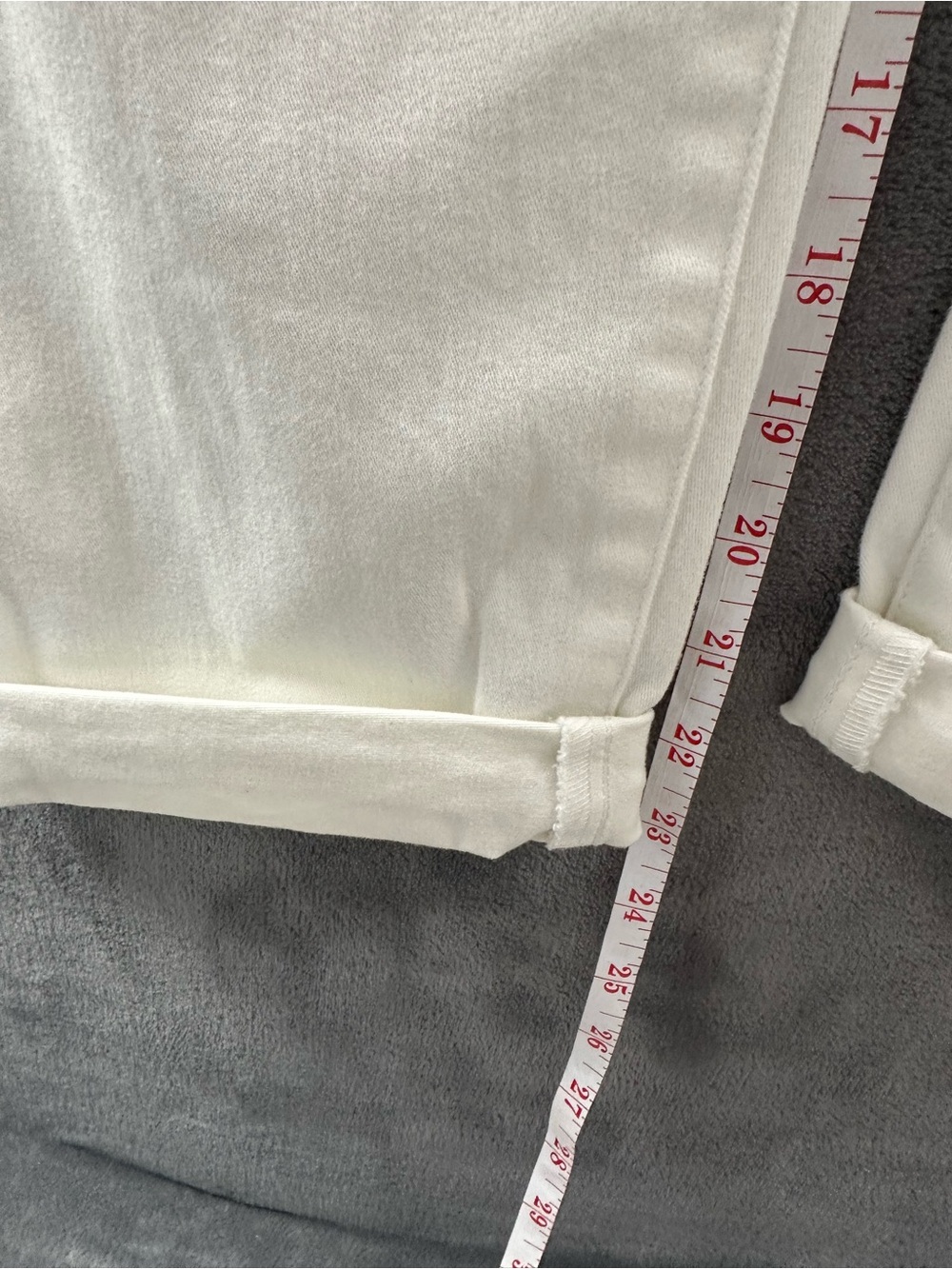Liverpool Jeans Company Cream Cropped Ankle Pants - Picture 4 of 7